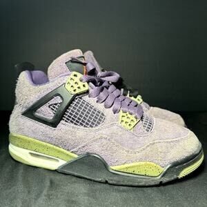 Size 8 - Wmns Nike Air Jordan 4 Retro Canyon Purple Women's Shoes